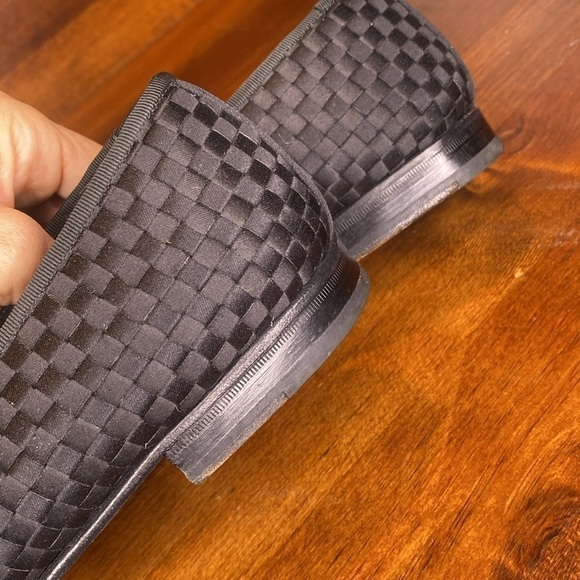 MEZLAN Tuxedo Woven Silk Formal unisex Dress Loafer Shoe Unisex mens 9 womens 10 - Picture 11 of 15